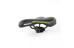 Сідло Avanti AVY-6628 чорний / зелений (6628-black-green)