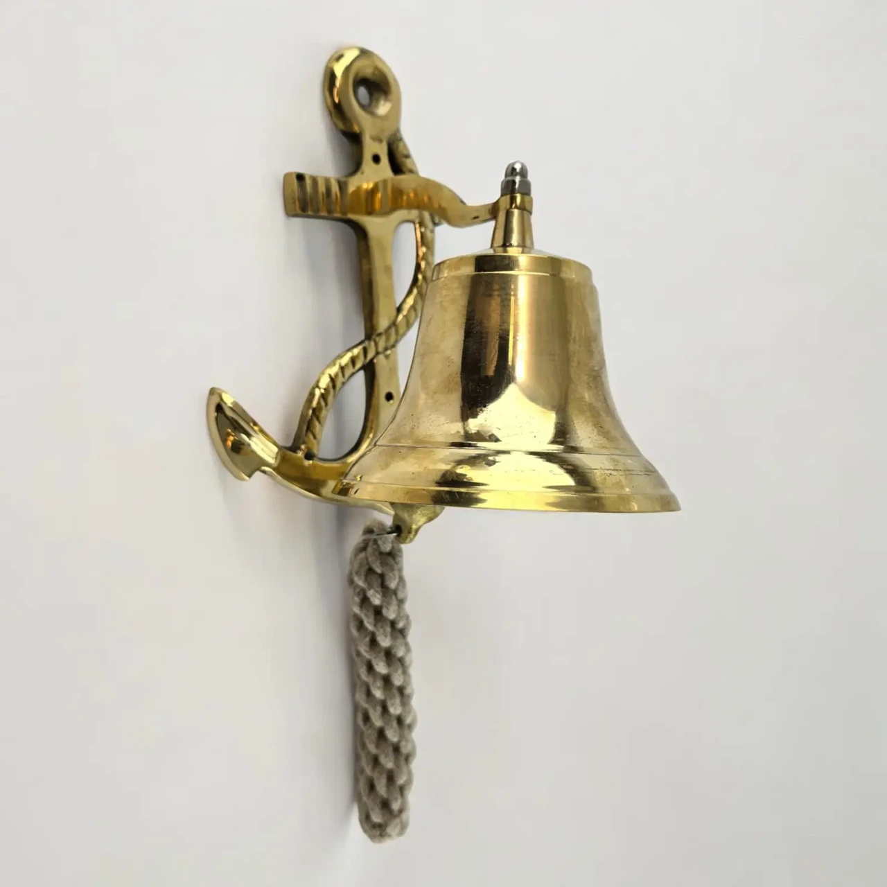 Колокол ринда з якором бронза (d-18 см h-21 см) (7")(1350 г.), фото 1