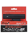 Фара передня ProX Aero F III 1 Led USB 400Lm, чорний (A-O-B-P-0311), фото 2