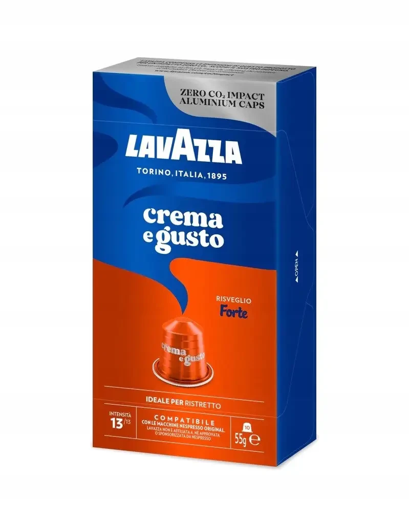 Кава Lavazza Crema e Gusto Forte, 10 капсул Nespresso, фото 1