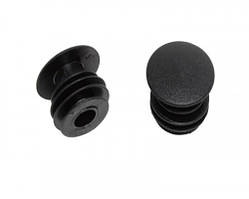 Заглушки в кермо, пара, пластикові, чорний (CC035)