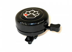 Дзвінок Spencer чорний з лапою (DZW008)