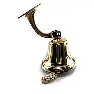 Колокол-ринда бронзовий (d-12, h-12 см) (715 г.), фото 2