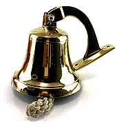 Колокол-ринда бронзовий (d-12, h-12 см) (715 г.), фото 5