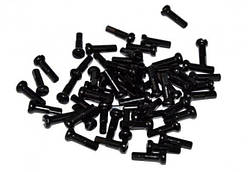 Ніпелі для спиці Spencer 144шт, 16мм, чорний (SZP025)