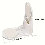 Блокіратор на шафи та ящики Children Safety Drawer Lock, 2шт (білий), фото 5