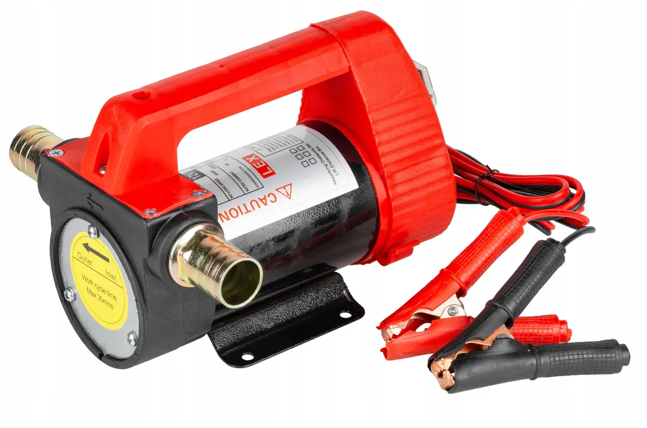 Насос для перекачення палива і масел LEX 24V 55л/хв (LXPD24), фото 1