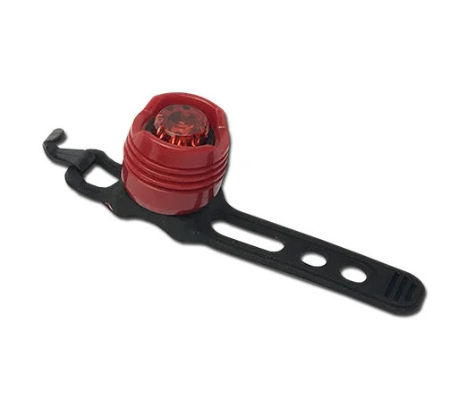 Задня фара BauTech FH-016 Alu чорний / червоний (FH-016-red), фото 1