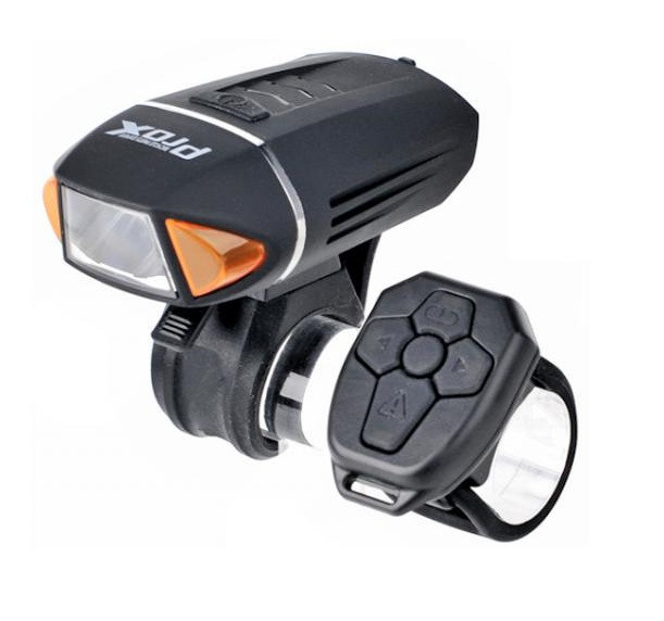 Передня фара ProX Volans 350 Lm, 1800 mAh USB, з пультом (A-O-B-P-0398), фото 1