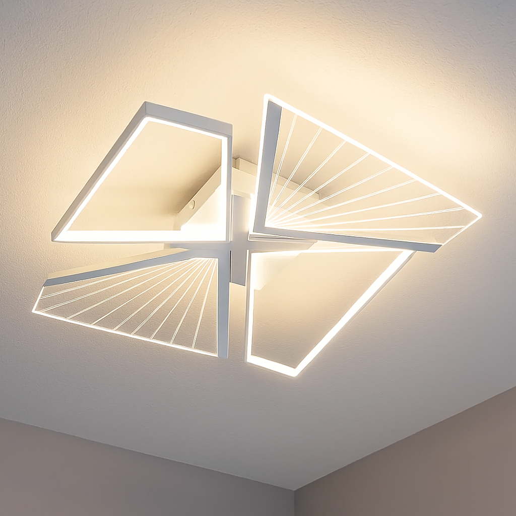 Led люстра до 18 м ² з пультом 80 Вт (GALAXY 80W 4Q SMART WHITE), фото 1