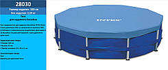 Тент 28030, для каркасного басейну Metal Frame 305 см (виходження 25 см)