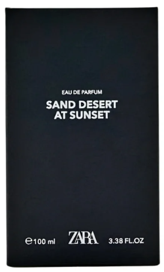 Zara Sand Desert At Sunset 100 ML парфумерна вода (оригінал оригінал Іспанія), фото 1