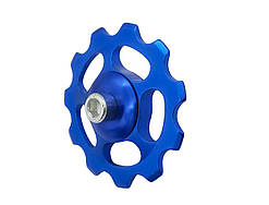 Зірка задньої перекидки, на підшипнику, 11 зубів, синій (PRC041)