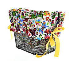 Сумка в кошик Kands білий/комбінований (TR-30)