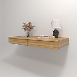 Письмовий підвісний стіл "Еко" із натурального дерева ясен