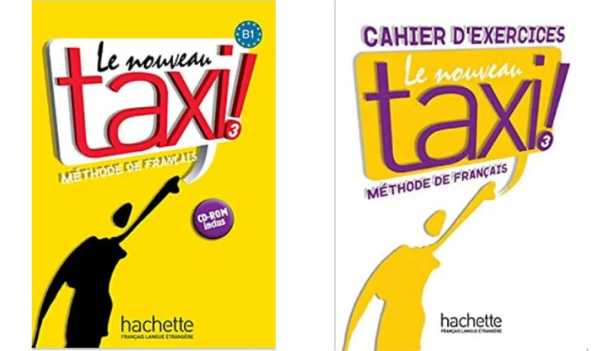 Комплект Le Nouveau Taxi : Niveau 3 Livre de l'eleve + Cahier d'activités (оригінал), фото 1