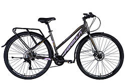 Велосипед AL 28" Formula CURSOR DD рама 18" сірий з фіолетовим (OPS-FR-28-031)
