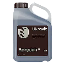 Родентицид Бродівіт 5л для боротьби з сірими щурами, чорними щурами, водяними щурами, домашніми і польовими мишами -розчин