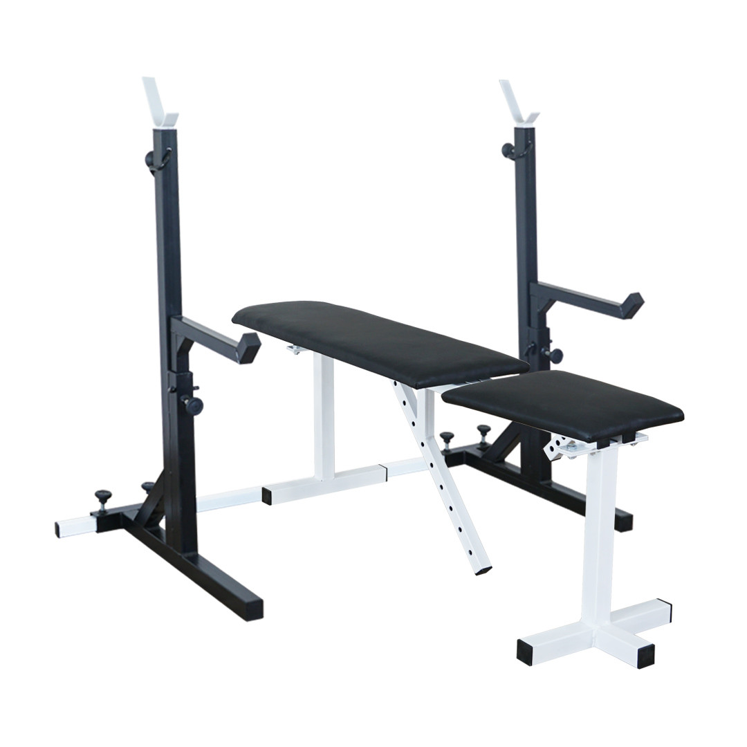 Лавка регульована для жиму 40 на 40 мм + Стійки зі страховкою 40 на 40 мм