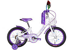 Велосипед ST 16" Formula Cherry рама 8.5" білий з фіолетовим (OPS-FRK-16-211)
