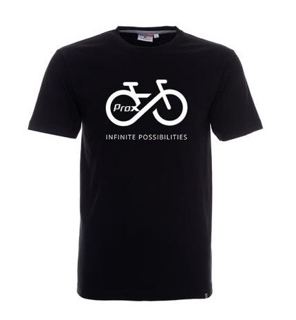 Футболка ProX Infinity чоловікам чорний з велосипедом (A-U-0311) — S, фото 1
