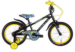 Велосипед ST 16" Formula Active рама 8.5" чорний з жовтим (OPS-FRK-16-169)