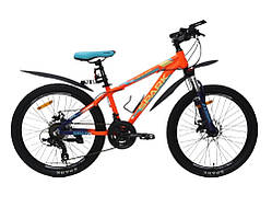 Велосипед AL Spark TRACKER 24" рама 13" неоновий-помаранчевий (197974)