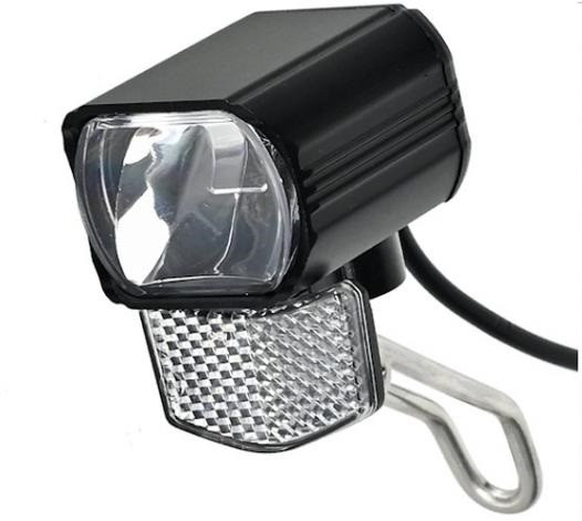 Фара передняя X-Light E-bike XC-297E 1 LED, 300Lm черный (A-O-B-P-0504), фото 1