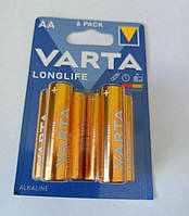 Батарейка Varta Longlife AA LR6 жовтий 1 шт (40836)