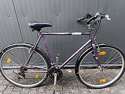 Велосипед 28", рама сталь, фіолетовий б/у