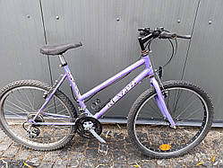 Велосипед Nevada 26" рама сталь, фіолетовий б/у