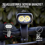 Фара передня Sigma Buster 1100 FL чорний (OBP985), фото 3