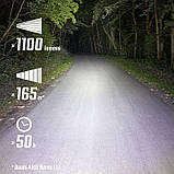 Фара передня Sigma Buster 1100 FL чорний (OBP985), фото 7