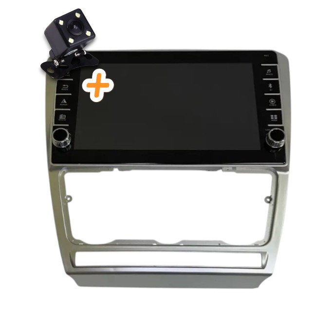 Магнітола для Skoda Octavia A5 2007-2014 Android 2/32 ГБ з кнопками | CarPlay, Bluetooth, камера, фото 1