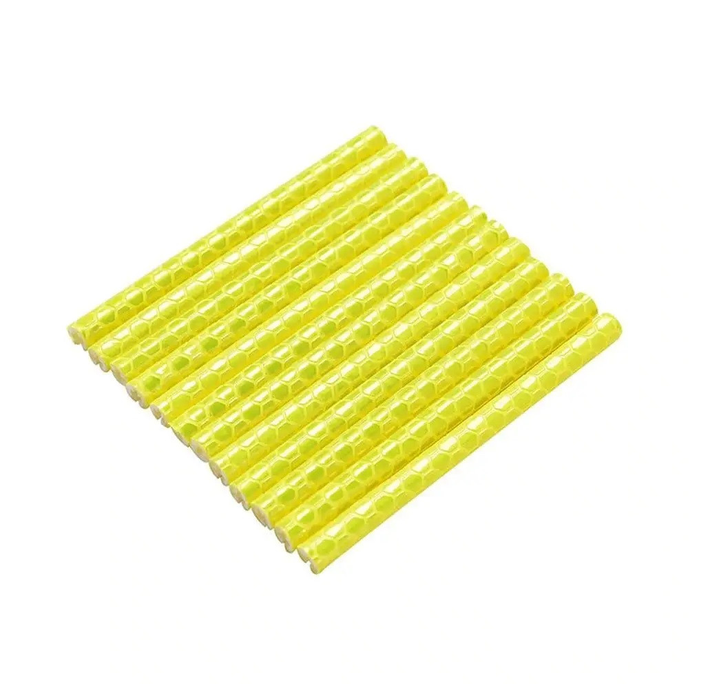 Катафот на шприх велосипеда FGT-001, 12 шт. жовтий (FGT-001-yellow), фото 1