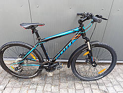 Велосипед Scott 26", рама алюміній,  чорний з синім б/у