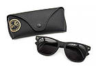 Сонцезахисні окуляри Ray Ban Wayfarer polarized чорні, фото 6