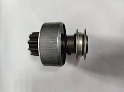 Привід бендікс стартера 5404.3708000 (пр-во БАТЕ)  Зуб'їв 10, шліців-6  Діаметр у широкій частині 63мм