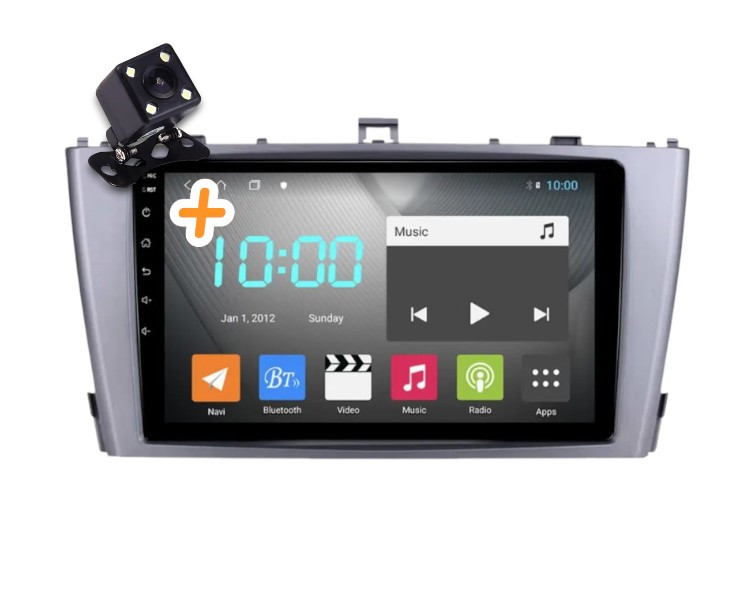 Магнітола для Toyota Avensis 2009-2015 на Android | Сенсорний екран, GPS, Bluetooth, камера заднього виду, фото 1