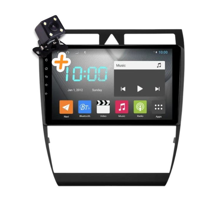 Магнітола для Audi A6 1997-2004 на Android | Сенсорний екран, GPS, Bluetooth, камера заднього виду, фото 1