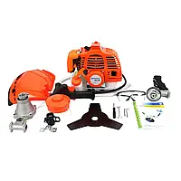 Мотокоса бензиновая Husqvarna 460 RII с 2-тактным мотором Бензокоса Хускварна для кошения травы и сорняков