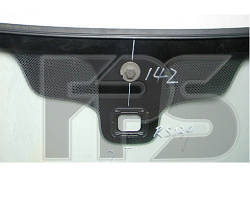 Вітрове скло Land Rover Discovery 2004-2012 з підігрівом Pilkington