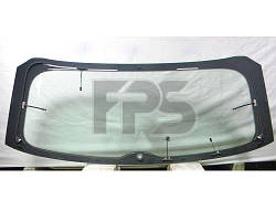 Заднє скло Audi A3 2012-2016 з підігрівом Xinyi