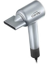 Легкий фен для сушіння волосся з магнітною насадкою Artero Candy Gris 1600 Вт