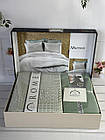 Комплект постільної білизни однотонний сатин  200*220 TM Romeo Home Morven