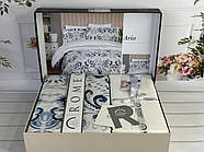 Комплект постільної білизни однотонний сатин  200*220 TM Romeo Home Aria