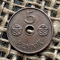 5 пеннi 1942 року. Фiнляндiя