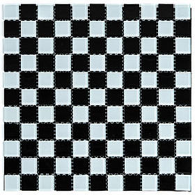 Мозаїка з декоративного скла 298х298х4,5мм Шахматка SW-00002366