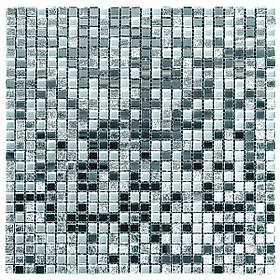 Мозаїка дзеркальна 298х298х4,5мм Срібло SW-00002371