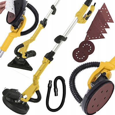 Шліфувальна машина жираф для стін і стелі (710 Вт, круг 225 мм) / Шиліфмашинка для стель GTBS 710